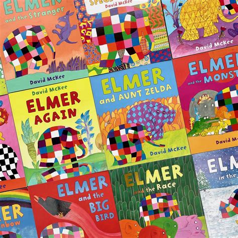 Elmer The Elephant Book