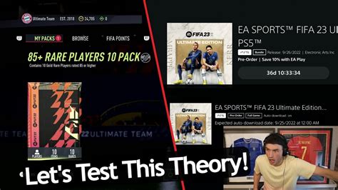 You Get INSANE Pack Luck After Pre-ordering FIFA 23?! - YouTube