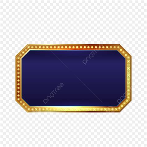 Frame Text Box Vector Design Images, Casino Text Box Frame, Rectangle ...