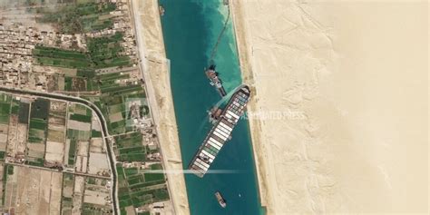 Ship 'Partially Refloated,' but still Stuck in Suez Canal - The Big 550 ...