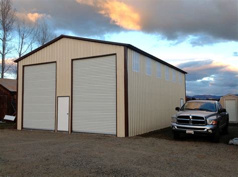 Commercial Metal Buildings, Auto Repair Garage, Workshop Building