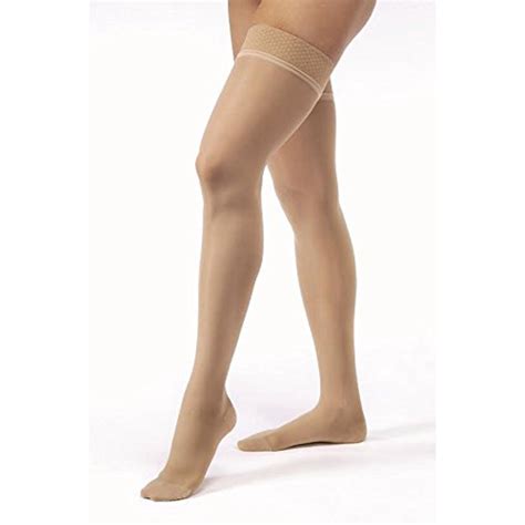 Ultra-sheer - Jobst Womens Ultrasheer Thigh High Closed Toe Compression Stockings 15-20 mmhg ...