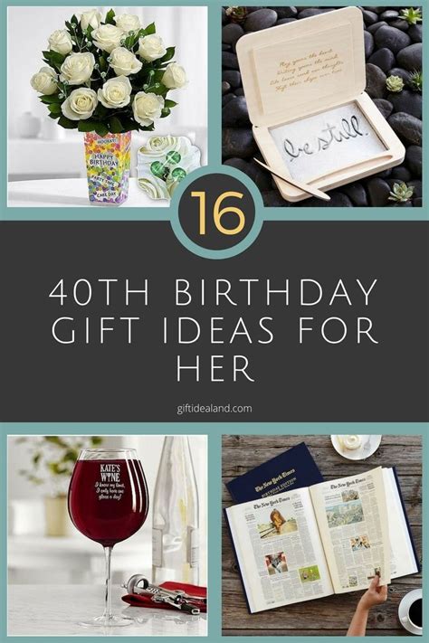 10 Elegant 40Th Birthday Gift Ideas Woman 2024