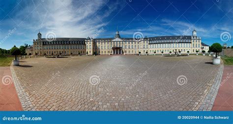 Palace at Karlsruhe Germany Stock Photo - Image of garden, portal: 20020944