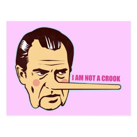 Nixon, I am not a Crook Postcard | Zazzle