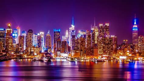 New York City Lights HD Wallpapers - Top Free New York City Lights HD ...