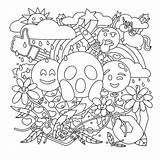 Emoji Coloring Sheet Printable sketch template