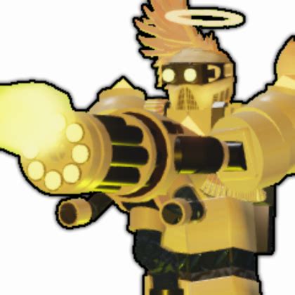 Golden Commando | Roblox Tower Battles Wiki | Fandom