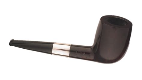 Dunhill Anniversary Pipe (1910-1985) with Silver Band - L.J. Peretti