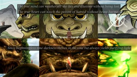 [Fan content] Avatar Wan and Avatar Aang meeting the lion turtle - wallpaper : r/TheLastAirbender