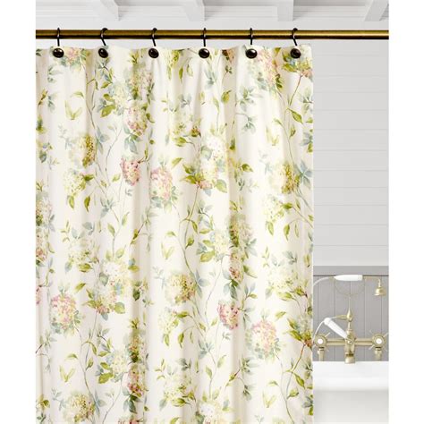 Ellis Curtain Abigail 72 in. Multi Floral Shower Curtain-730462127082 - The Home Depot