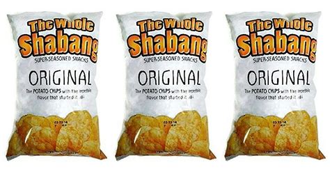 Amazon.com: The Whole Shabang Potato Chips (Original Chips) 3 Pack : Grocery & Gourmet Food