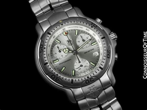 Tag Heuer Professional 6000 Mens Diver Chronograph – Stainless Steel ...