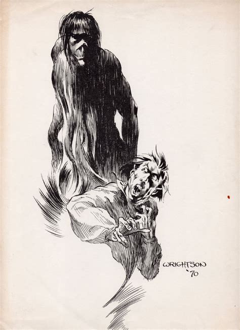 Bernie Wrightson sketch, in JAUME VAQUER MESTRE's SKETCHES Comic Art ...