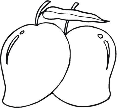 mangoes clipart black and white - Clip Art Library