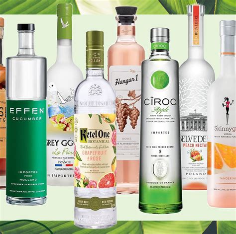 The Best Flavored Vodkas You Can Buy Right Now