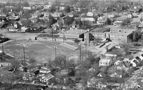 1964 aerial view of Arnold School. Cleveland TN | Aerial view ...