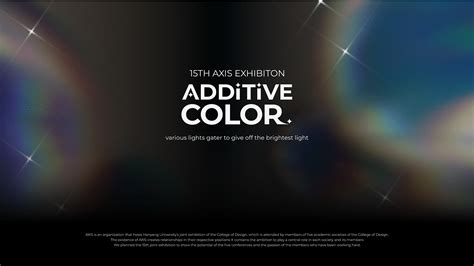 Additive Color on Behance