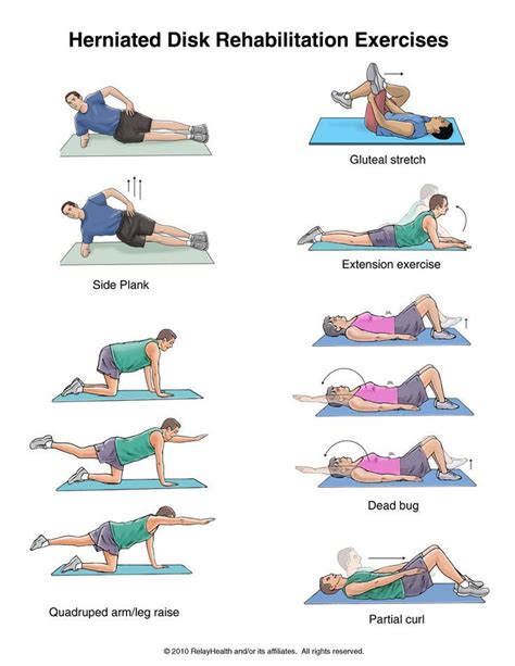 Image result for Best Exercise for Herniated Disc L5-S1 | Scoliosis exercises, Rehabilitation ...