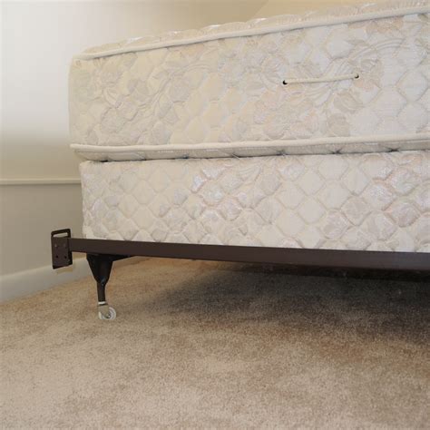 Full Size Mattress and Box Springs Set with Bed Frame | EBTH