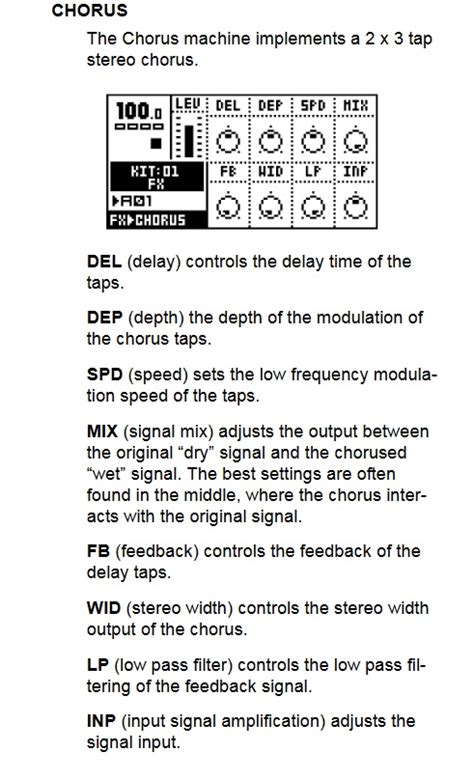 Chorus effect design - Learning - scsynth