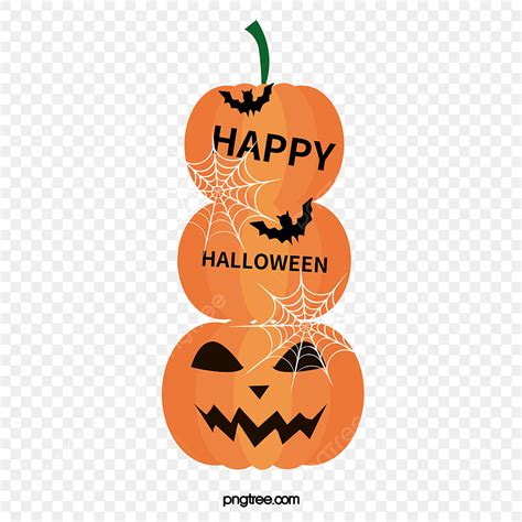 Happy Halloween Pumpkin Clipart PNG Images, Happy Halloween, Halloween Clipart, Pumpkin, Cartoon ...