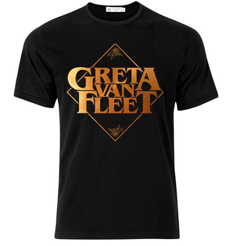 Greta Van Fleet Black Unisex T shirt 5XL-in T-Shirts from Men's Clothing on Aliexpress.com ...