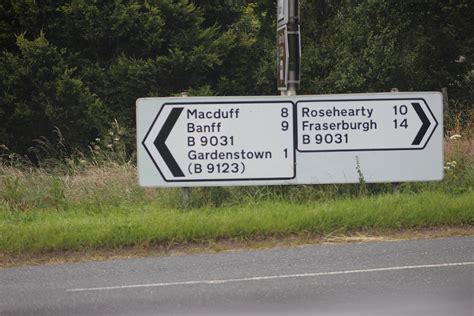 Scotland Road Sign Photograph by Caroline Kohler - Pixels