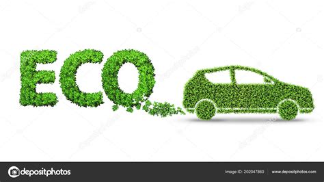 Concept of clean fuel and eco friendly cars - 3d rendering Stock Photo by ©Elnur_ 202047860