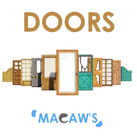 Macaw's Doors - Minecraft Mod