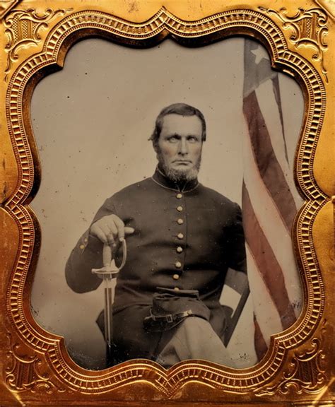 Outstanding Double Cased Pair Flag Bearer Tintype’s – Civil War Image Shop