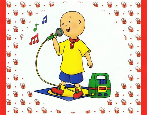 caillou sing a song picture, caillou sing a song wallpaper