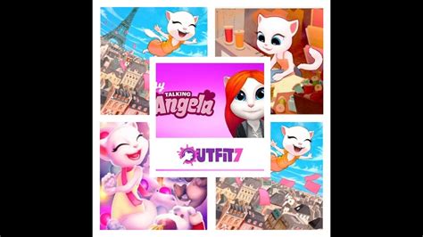 My Talking Angela All Stickers (22/22) GamePlay - YouTube