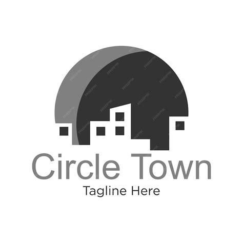 Premium Vector | Town logo design