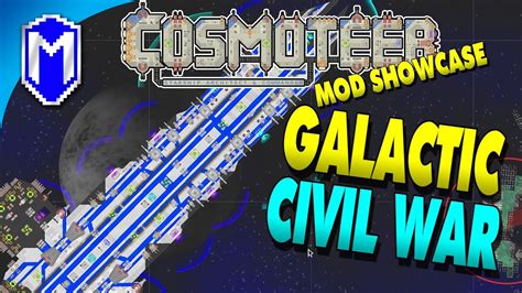 Galactic Civil War - Cosmoteer Mod Showcase, Gameplay And How To Guide - YouTube