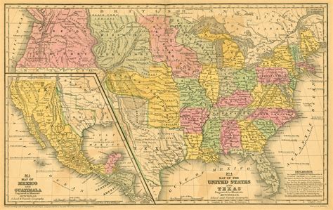 Historical Maps of the United States and North America - Vivid Maps