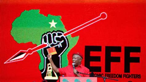 The Economic Freedom Fighters, South Africa's Enfant Terrible