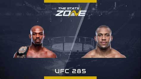 MMA Preview – Jon Jones vs Cyril Gane at UFC 285 - The Stats Zone