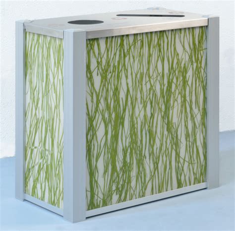 Modern Trash and Recycling Bins constructed using the principals of ...