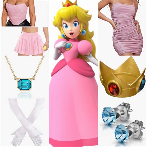 Princess Peach Halloween Costume, Princess Costumes, Halloween Outfits, Halloween Costumes, Cute ...