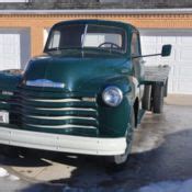 1952 Chevy 2 ton Flatbed Truck for sale