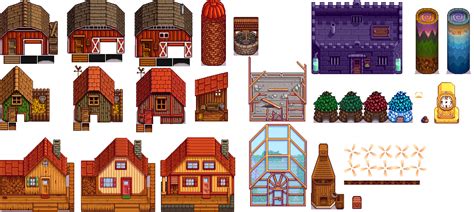 PC / Computer - Stardew Valley - Farm Buildings - The Spriters Resource ...