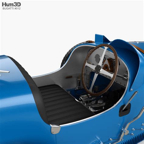 Bugatti Type 35 with HQ interior 1924 3D model - Download Sports car on ...