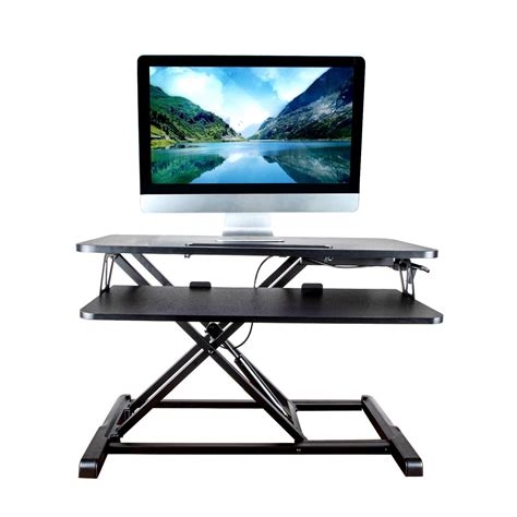 Buy Impact Mounts Height Adjustable Ergonomic Desk Monitor Riser ...