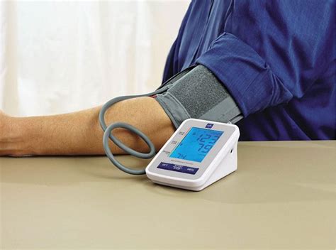 Talking Automatic Blood Pressure Monitor with Large Adult Cuff by Medline