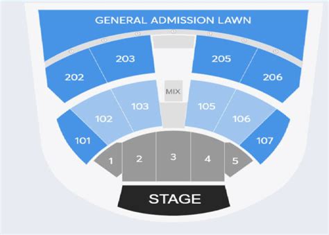 360 Amphitheatre Seating Chart – Two Birds Home