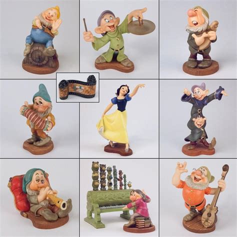 WDCC Snow White and the Seven Dwarfs, Lot of 10 - MIB and COA*, Retired and Rare | #1813729821