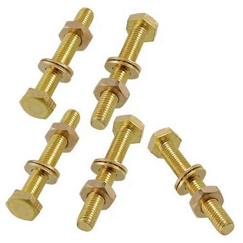 Brass Nuts And Bolts at Rs 25/piece in Pune | ID: 11805367297