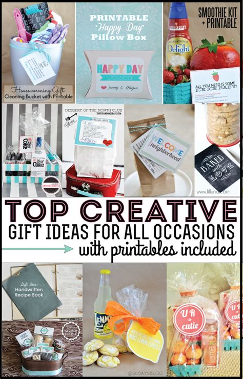 Top Creative Gift Ideas with Printables