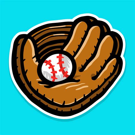 Baseball Glove 551747 Vector Art at Vecteezy